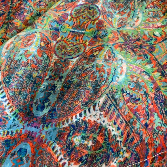 Show Me Your Mumu Multicolor Top Blouse Tank S. F - Picture 7 of 8